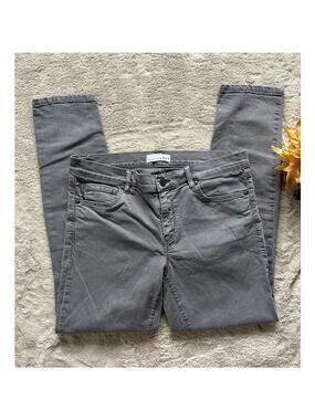 Loft Gray Jeans Modern Skinny Crop Size 28/6